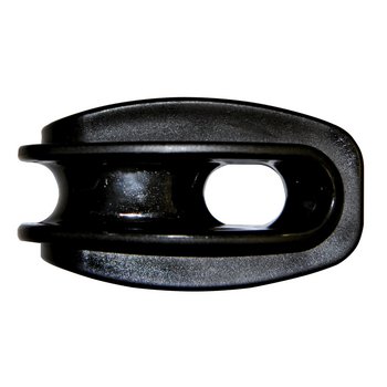 Abspannisolator CLASSIC aus glasfaserverstärkter Kunststoff, schwarz, 25 Stück