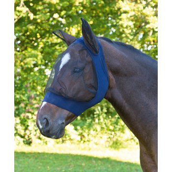 Fliegenschutzmaske FinoStrech Pony, blau