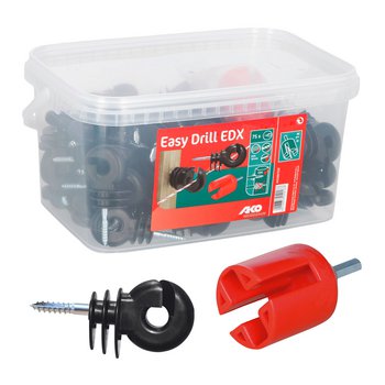 AKO Easy Drill Ringisolator EDX, 75 Stück inkl. Einschraubhilfe
