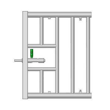 Einsteckteil Tür / Tor für Kälberabtrennungen, Höhe 80cm